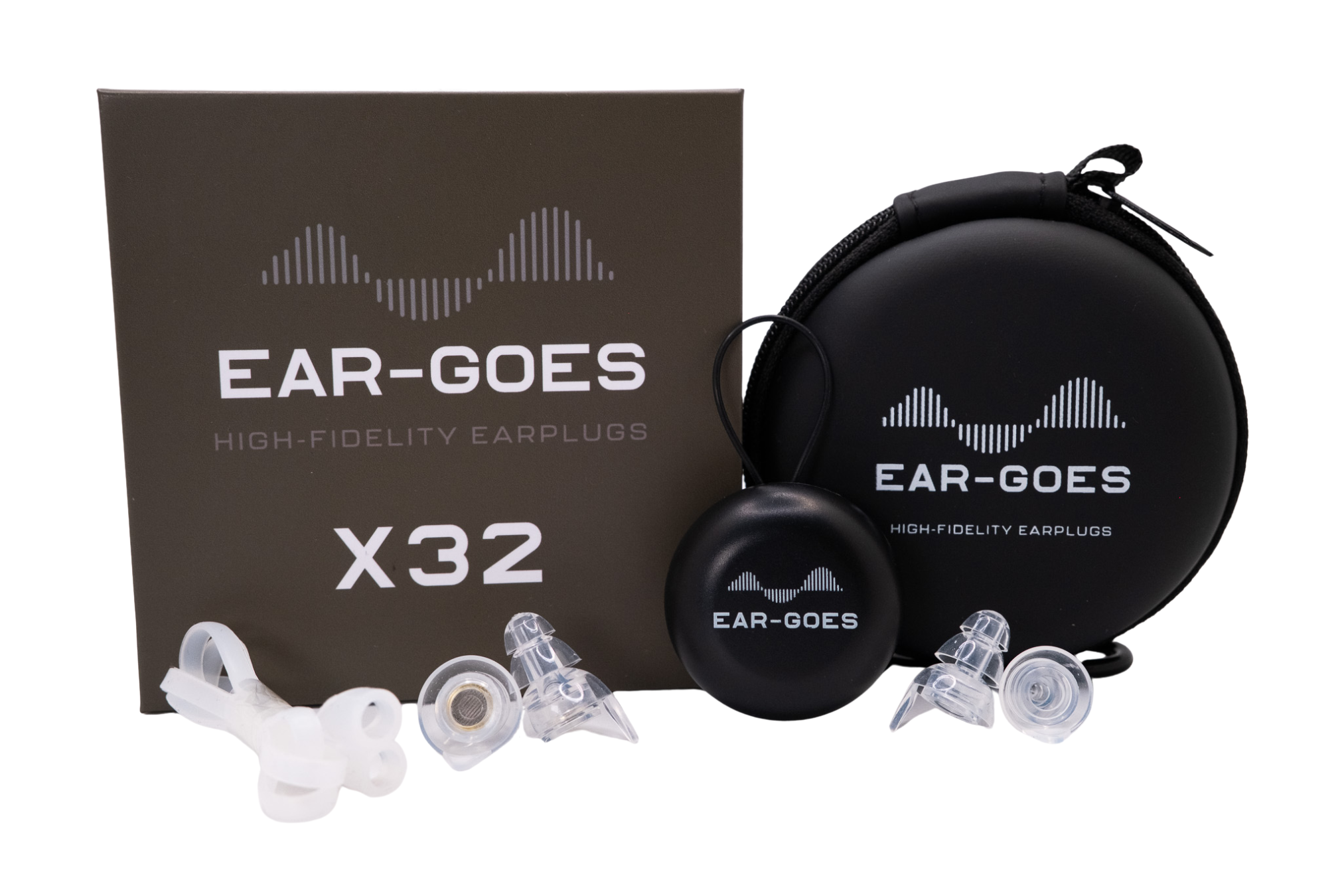 Ear-Goes X32 High Fidelity Earplugs