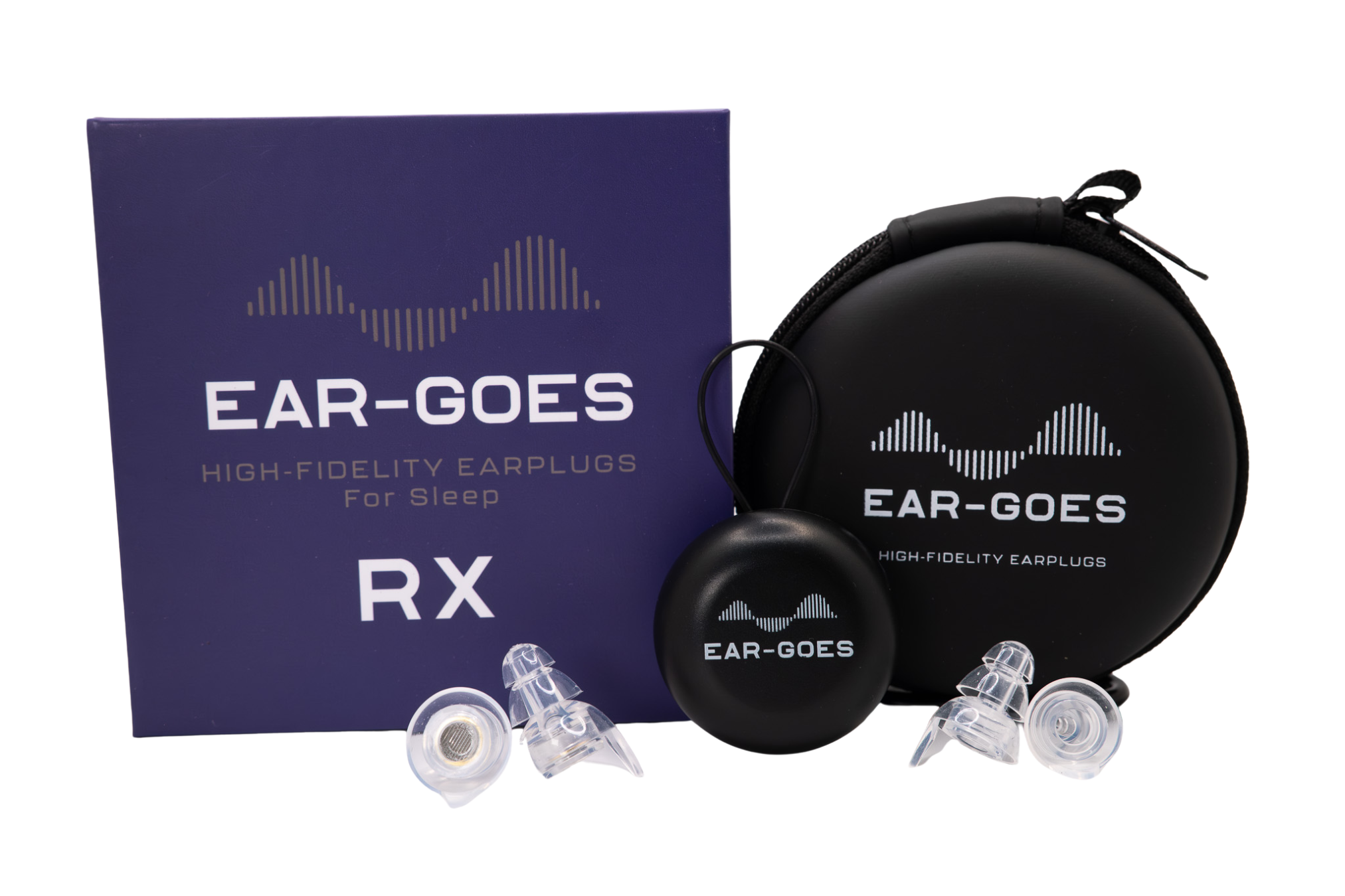 Ear-Goes RX High Fidelity Earplugs for Sleep