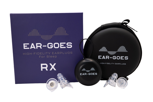 Ear-Goes RX High Fidelity Earplugs for Sleep
